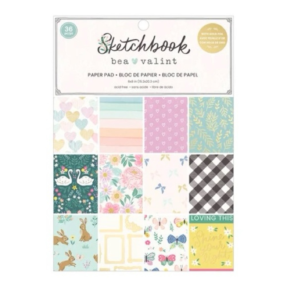 Bea Valint Sketchbook Paper Pad 6x8